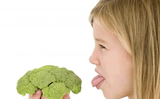 I bambini e le verdure